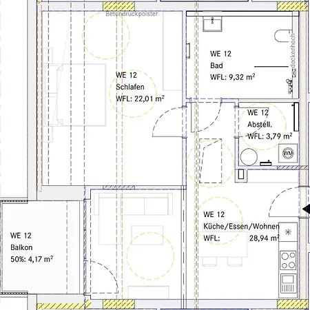 Kuestenhein 12 Appartement